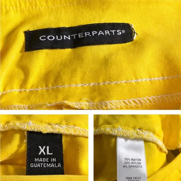 Counterparts Sunny Yellow Apparel - Picture 2 of 4